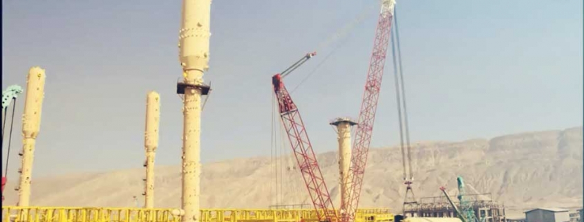 INSTALLATION OF 550 TONNES TOWER